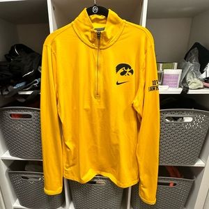 Nike Iowa Hawkeye Long Sleeve Quarter Zip
